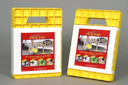 007-27257 – AP PRODUCTS Trailer Stabilizer Jack Stand Pad, Use To Stabilize Jack Foot and Keep It From Sinking Into D...